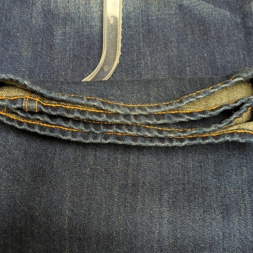 GapKids 1969 Loose Krunch Adjustable Waist Dark Wash Denim Jeans‎ Size 12 Husky